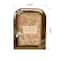 Flora Bunda® 5" x 7" Gold Butterfly Ceramic Frame